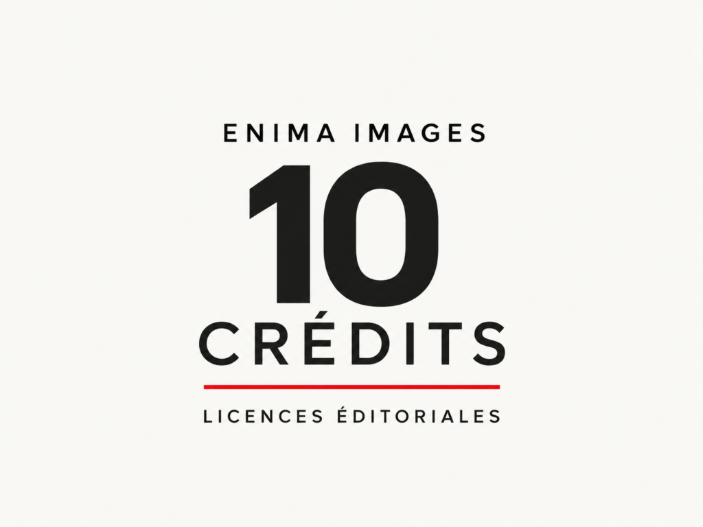 Visuel du pack 10 crédits Enima Images — licences éditoriales